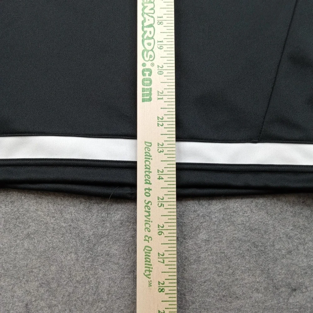 Adidas Track Jacket Youth 13-14 Years Black Climacool Full Zip 3 Stripe Athletic